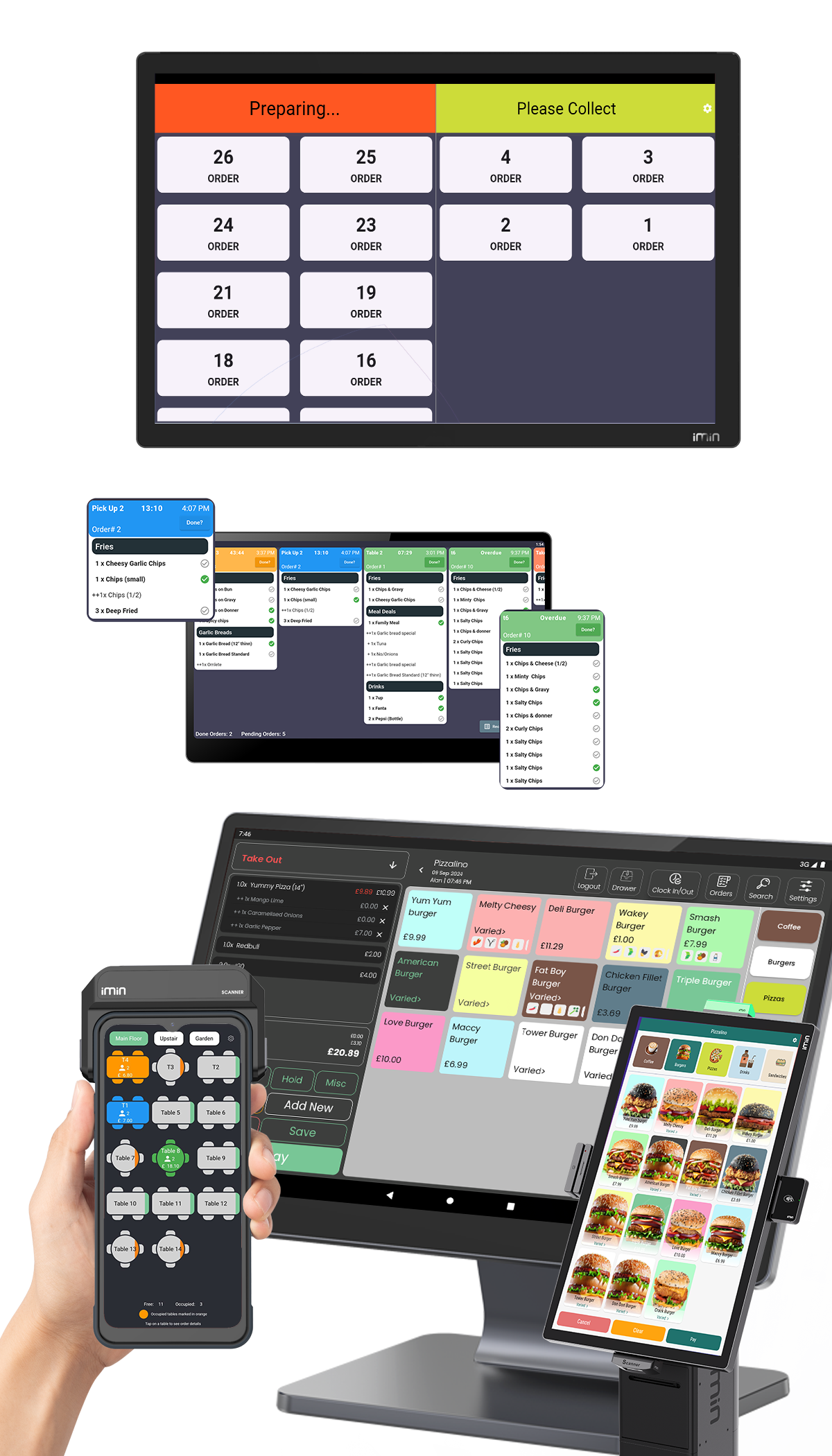 all in one epos system for restaurant and fast food