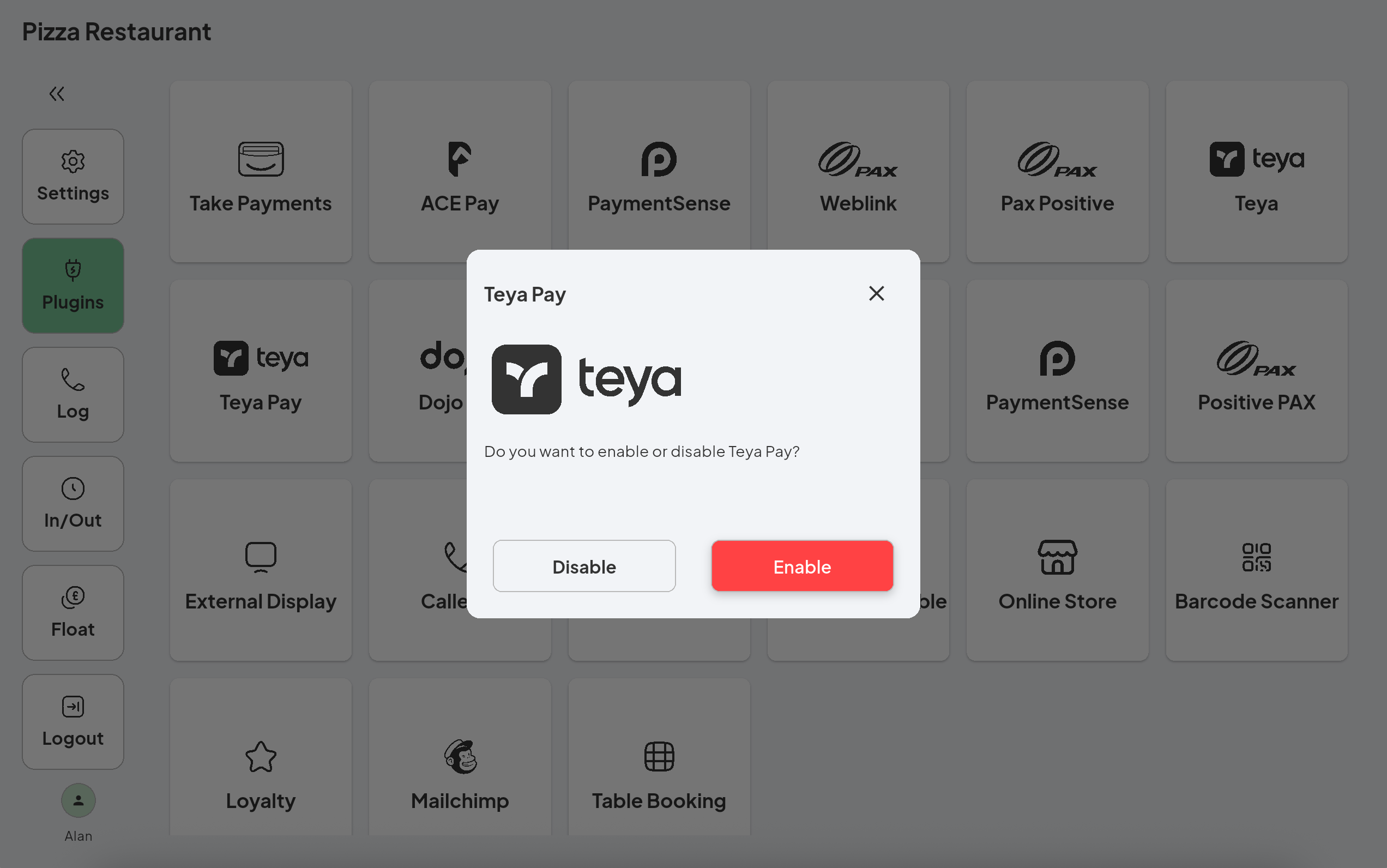 Teya Pay Setup