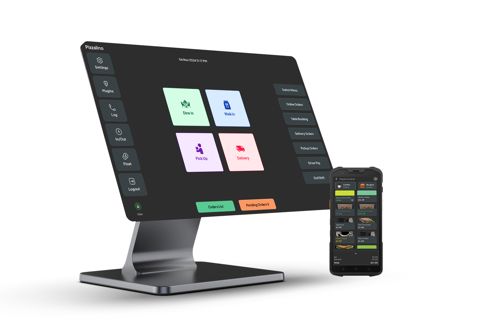 point of sale for restaurant uk