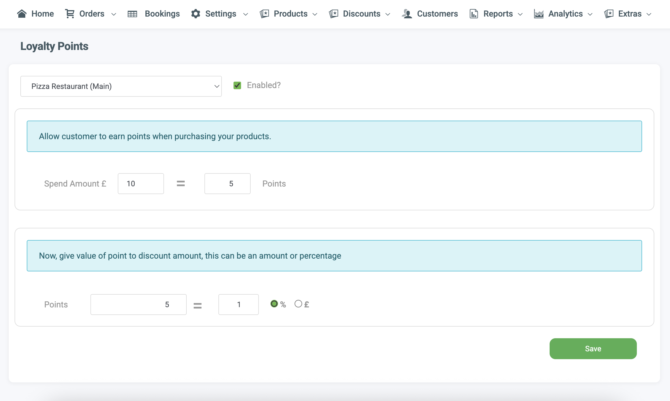 Loyalty Point POS Software